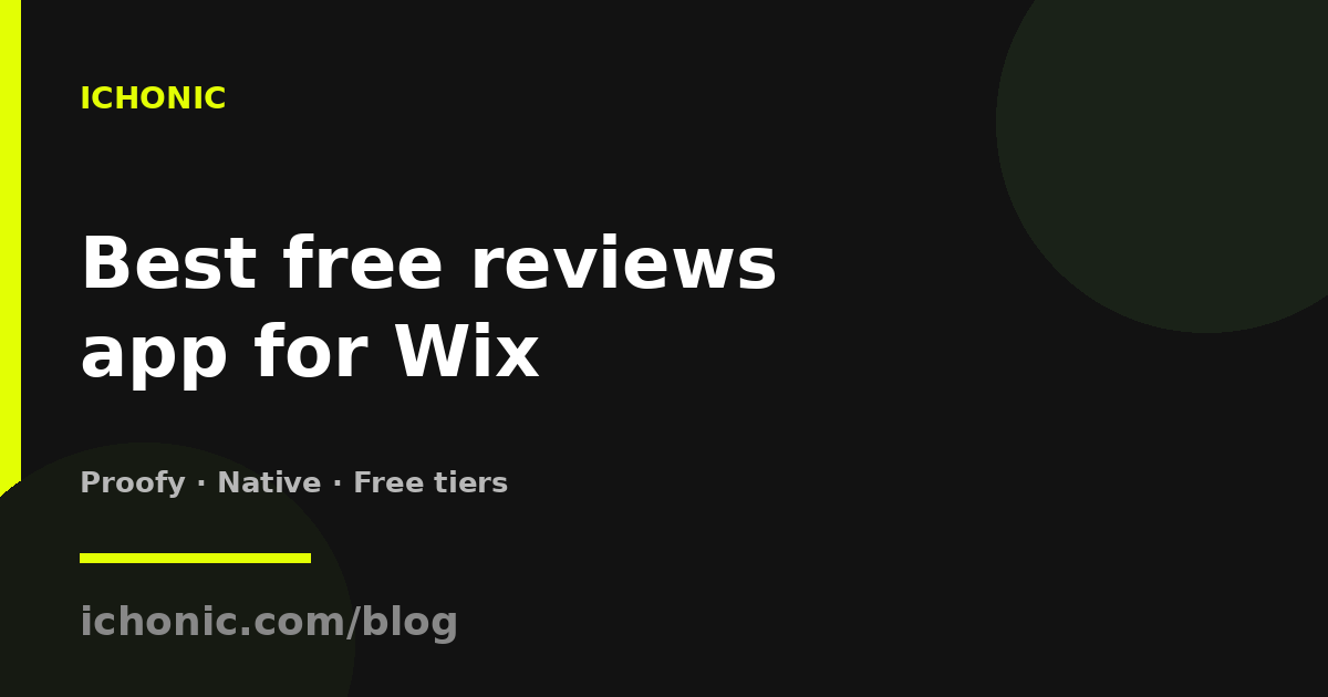 Too many review widgets cluttering a Wix product page